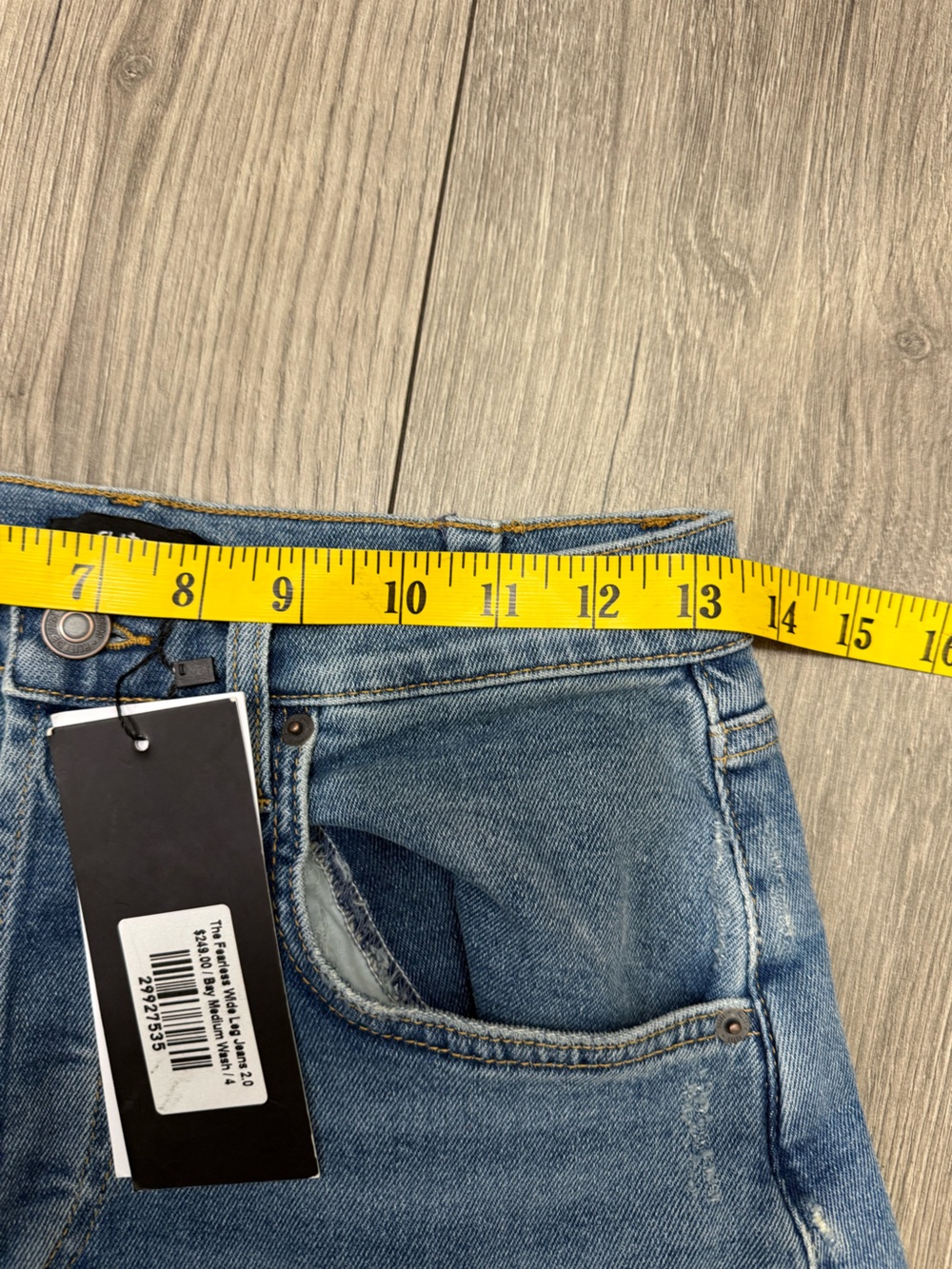 NWT RUTI The Fearless Wide Leg Jeans 2.0 SZ 4 - Picture 10 of 11